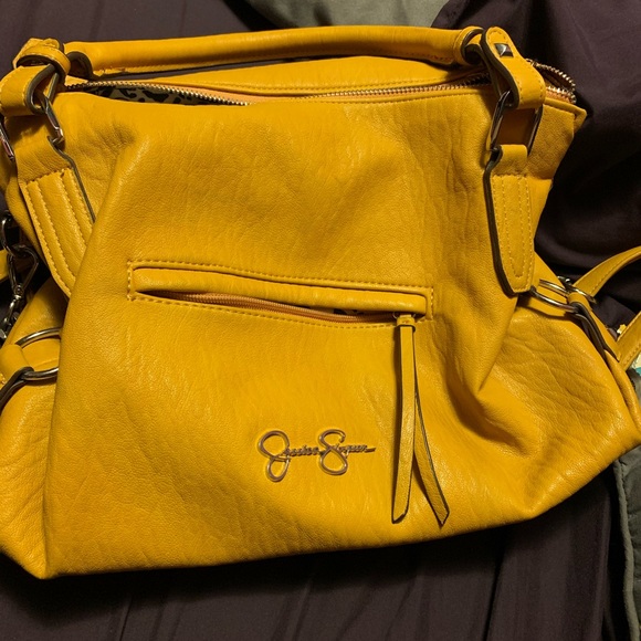 jessica simpson mustard purse